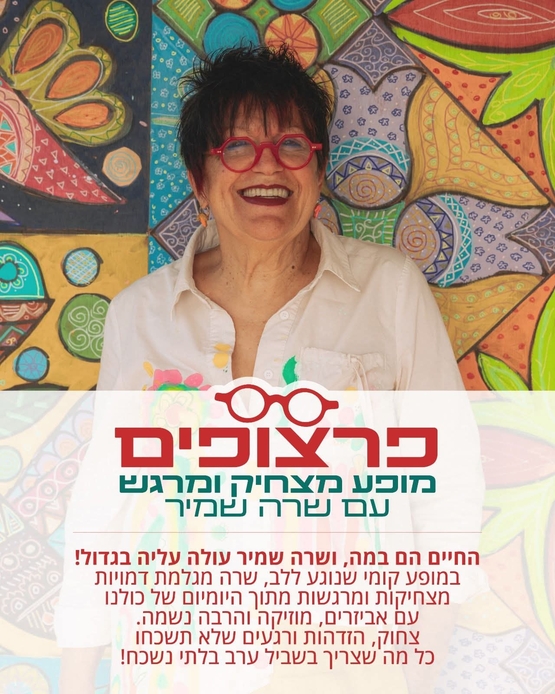 תמונת מופע: שרה שמיר - מופע סטנדאפ