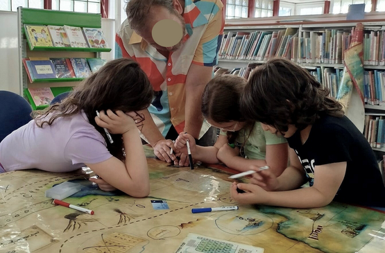 תמונת מופע: מפת חשיבה - חדר בריחה גראפי